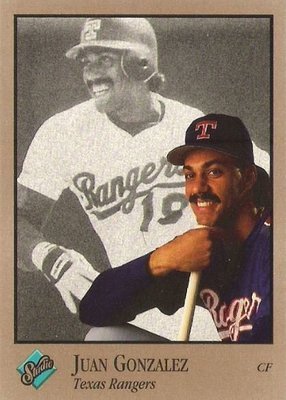 Gonzalez, Juan / 1992 Texas Rangers / Studio #242