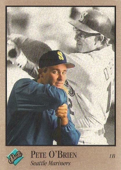 O'Brien, Pete / 1992 Seattle Mariners / Studio #238