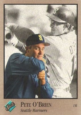 O'Brien, Pete / 1992 Seattle Mariners / Studio #238