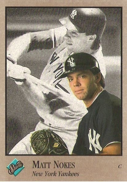 Nokes, Matt / 1992 New York Yankees / Studio #217