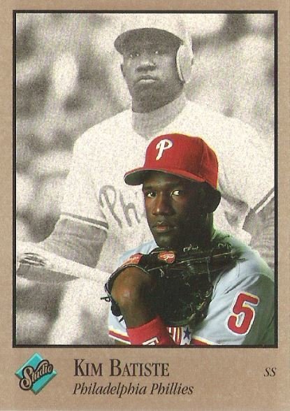 Batiste, Kim / 1992 Philadelphia Phillies / Studio #71