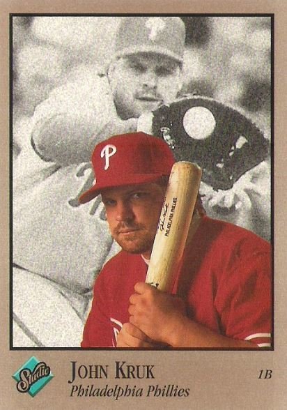 Kruk, John / 1992 Philadelphia Phillies / Studio #76