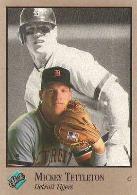 Tettleton, Mickey / 1992 Detroit Tigers / Studio #178