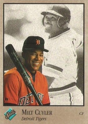 Cuyler, Milt / 1992 Detroit Tigers / Studio #171