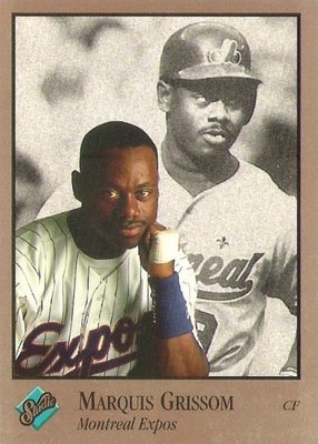 Grissom, Marquis / 1992 Montreal Expos / Studio #55