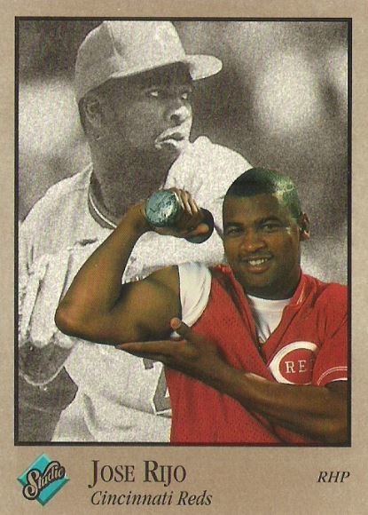 Rijo, Jose / 1992 Cincinnati Reds / Studio #26