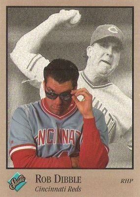 Dibble, Rob / 1992 Cincinnati Reds / Studio #22