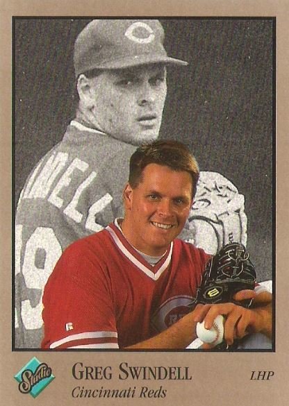 Swindell, Greg / 1992 Cincinnati Reds / Studio #30