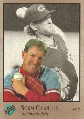 Charlton, Norm / 1992 Cincinnati Reds / Studio #21