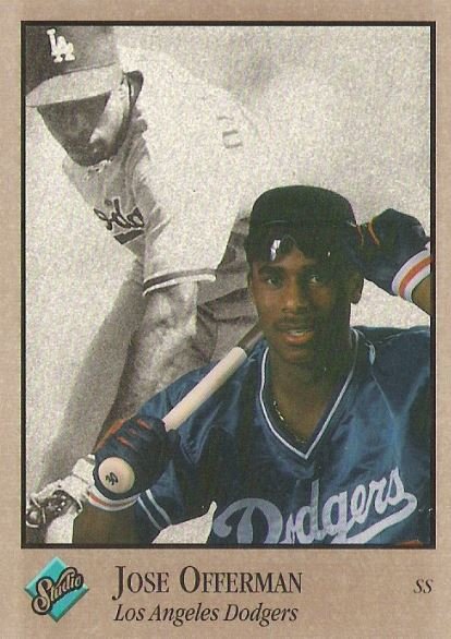 Offerman, Jose / 1992 Los Angeles Dodgers / Studio #47