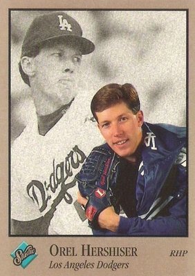 Hershiser, Orel / 1992 Los Angeles Dodgers / Studio #44