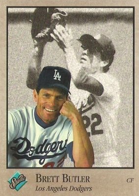 Butler, Brett / 1992 Los Angeles Dodgers / Studio #41