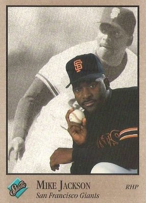 Jackson, Mike / 1992 San Francisco Giants / Studio #116