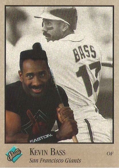 Bass, Kevin / 1992 San Francisco Giants / Studio #111