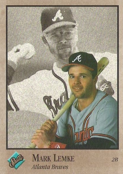 Lemke, Mark / 1992 Atlanta Braves / Studio #6