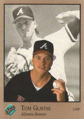 Glavine, Tom / 1992 Atlanta Braves / Studio #4