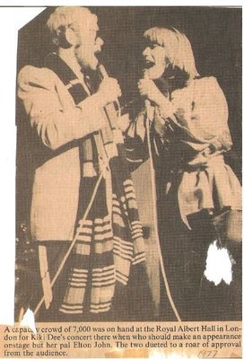 John, Elton (+ Kiki Dee) / On Stage, Royal Albert Hall / 1976