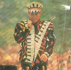 John, Elton / On Stage, Central Park, NYC #2 / 1980