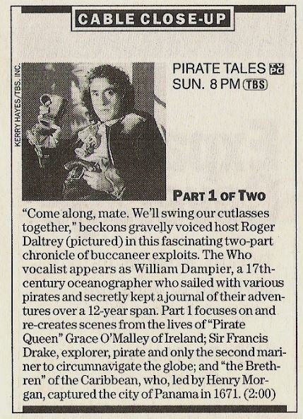 Daltrey, Roger / Pirate Tales (Cable Close-Up) / 1997