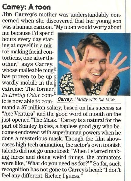 Carrey, Jim / Carrey: A Toon / 1994