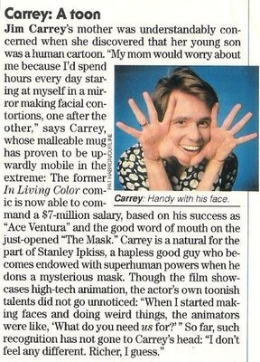 Carrey, Jim / Carrey: A Toon / 1994
