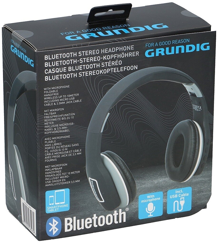 Grundig Bluetooth Stereo Kopfhörer inkl. Mikrofon