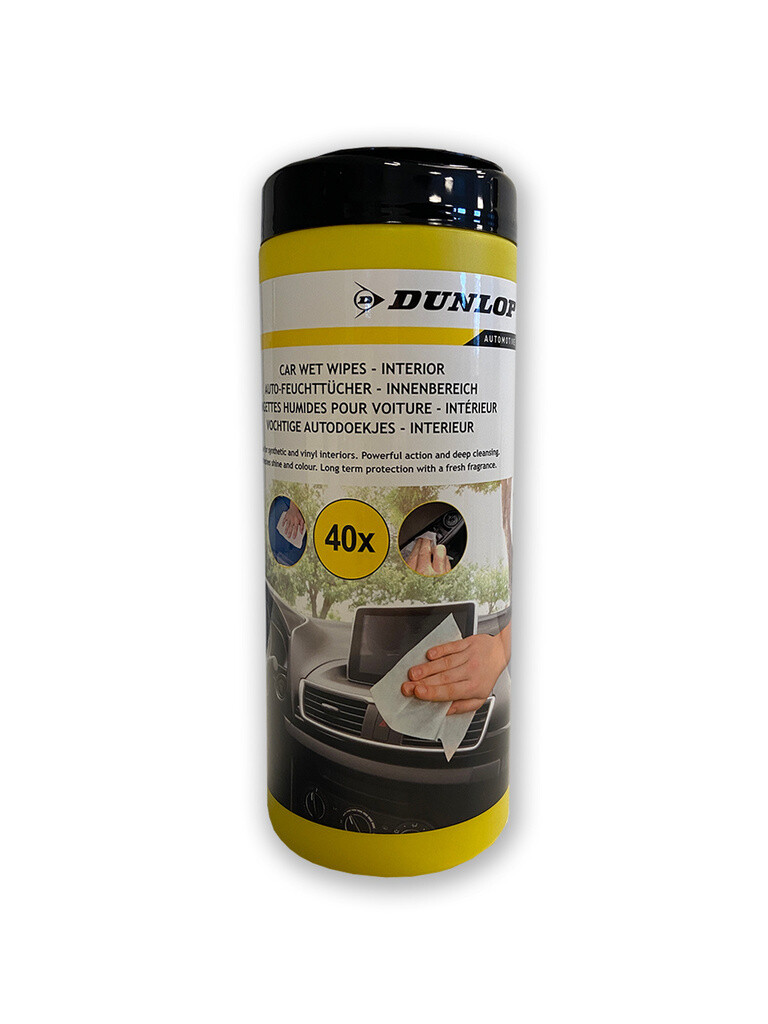 Dunlop Fahrzeug-Reiniungstücher für Innenbereich