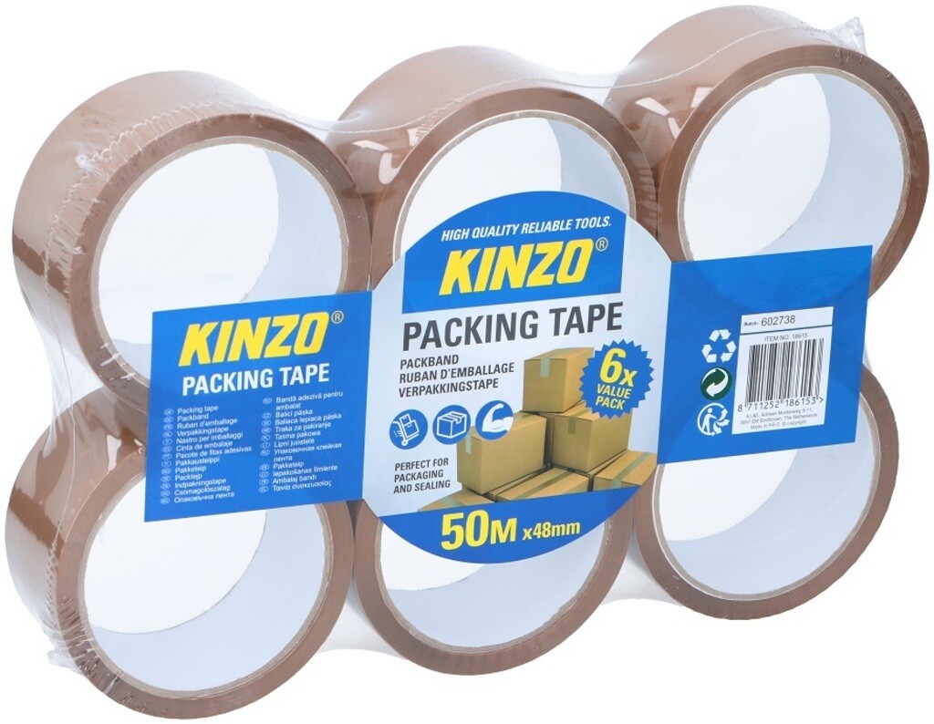 Kinzo Klebepackband Set à 6 Stk.