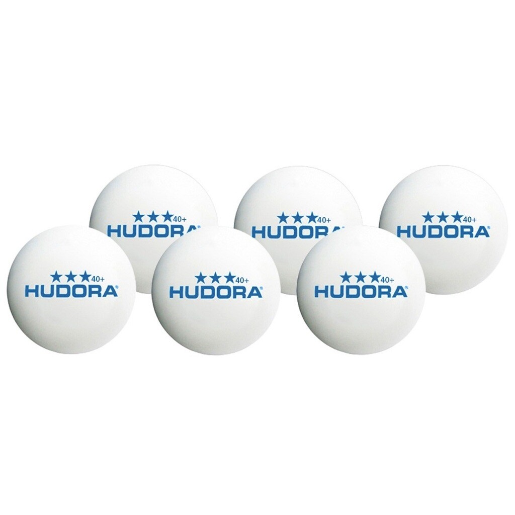Hudora Tischtennisball*** 40+, 6 Stück