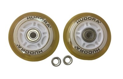 Hudora 2 LED Leuchtrollen für Casterboard (WB)