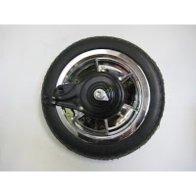 Hudora 1 Hinterrad 10&quot;, silber/schwarz (WB)