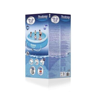 Bestway Fast Set Pool 366x76 cm mit Pumpe