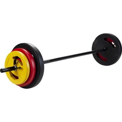 Pure2improve Zement-Langhantelset 20kg