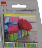 bsb Geschenkanhänger 1er &quot;Geschenkbox&quot;