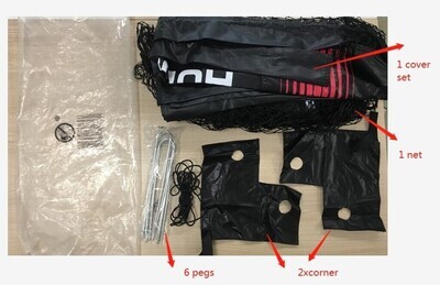 Hudora 1 Tornetz inkl. Montageset für PRO TECT 180 (EOL)