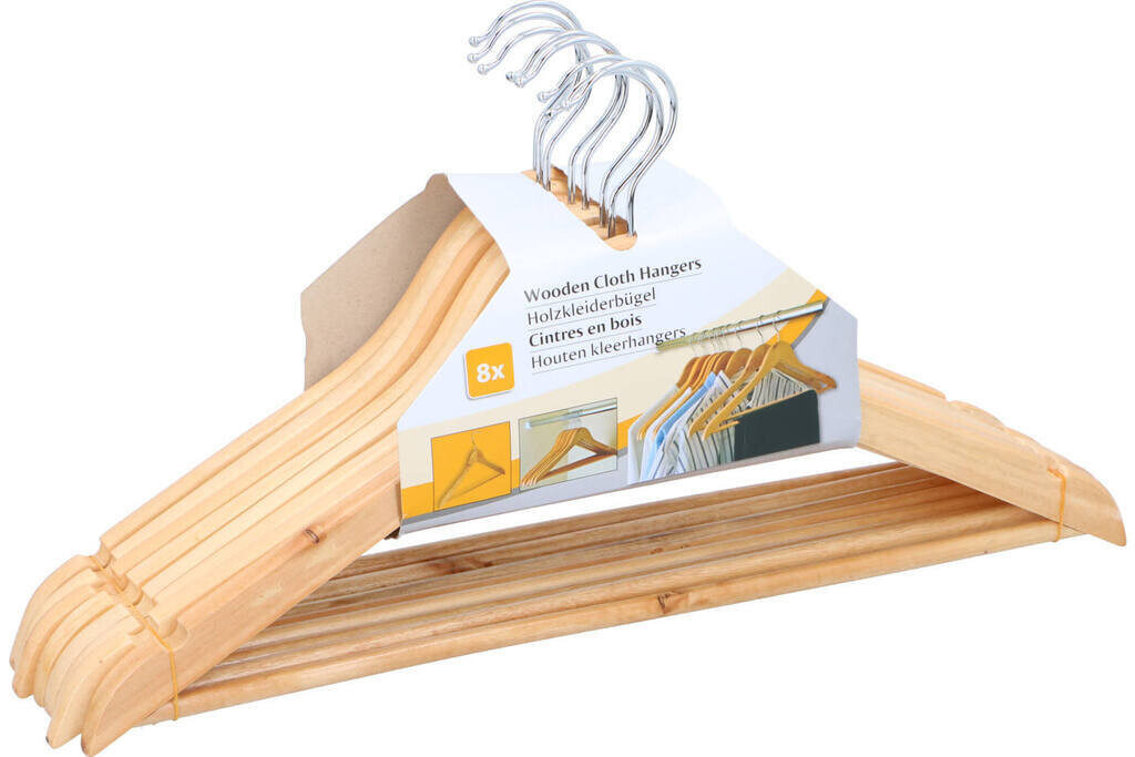 CHAMP Kleiderbügel - Set aus Holz