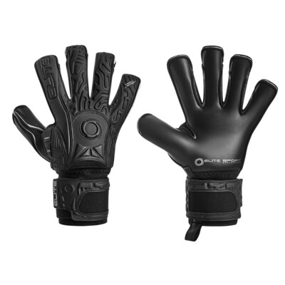Elite Torwarthandschuhe Black Solo