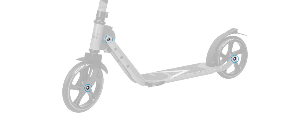 Hudora 1 Schraubenset für BigWheel® Generation V 230 (EOL)