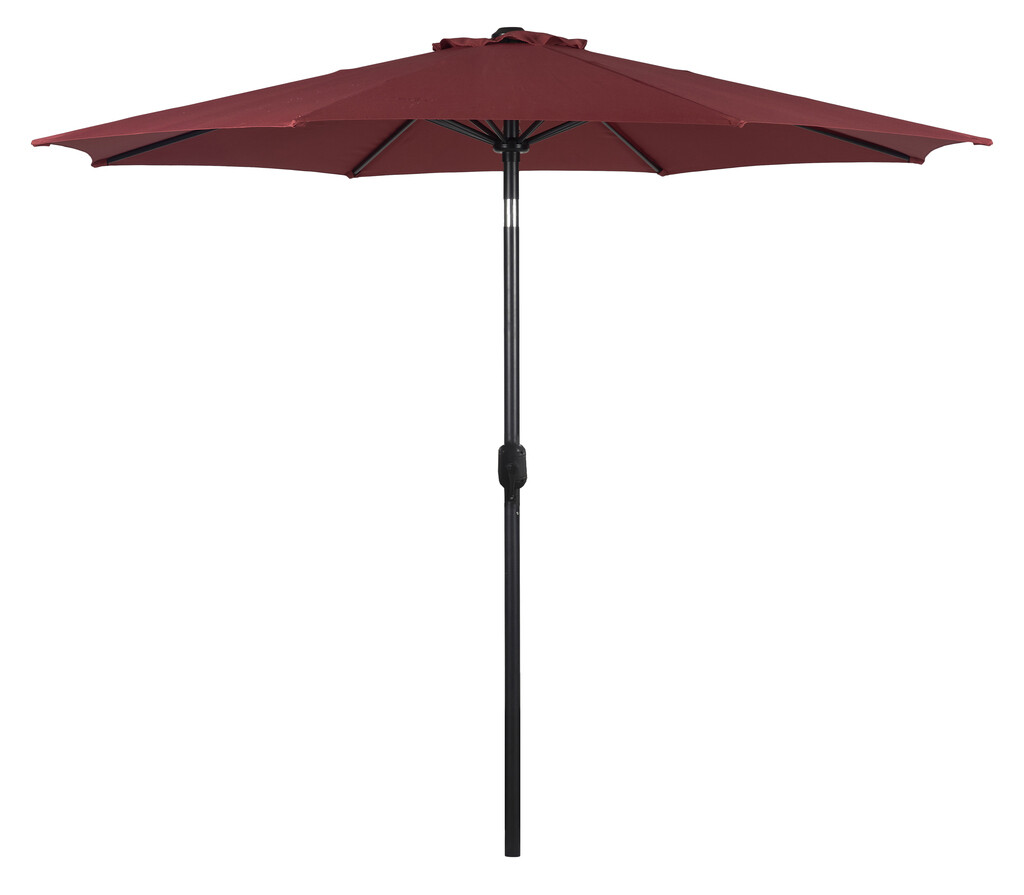 Parasol à mât central Kynast avec fonction manivelle et inclinaison