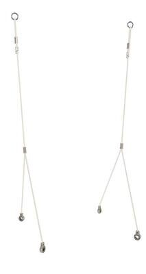 Hudora 2 cordes pour balançoire nid 110 cm