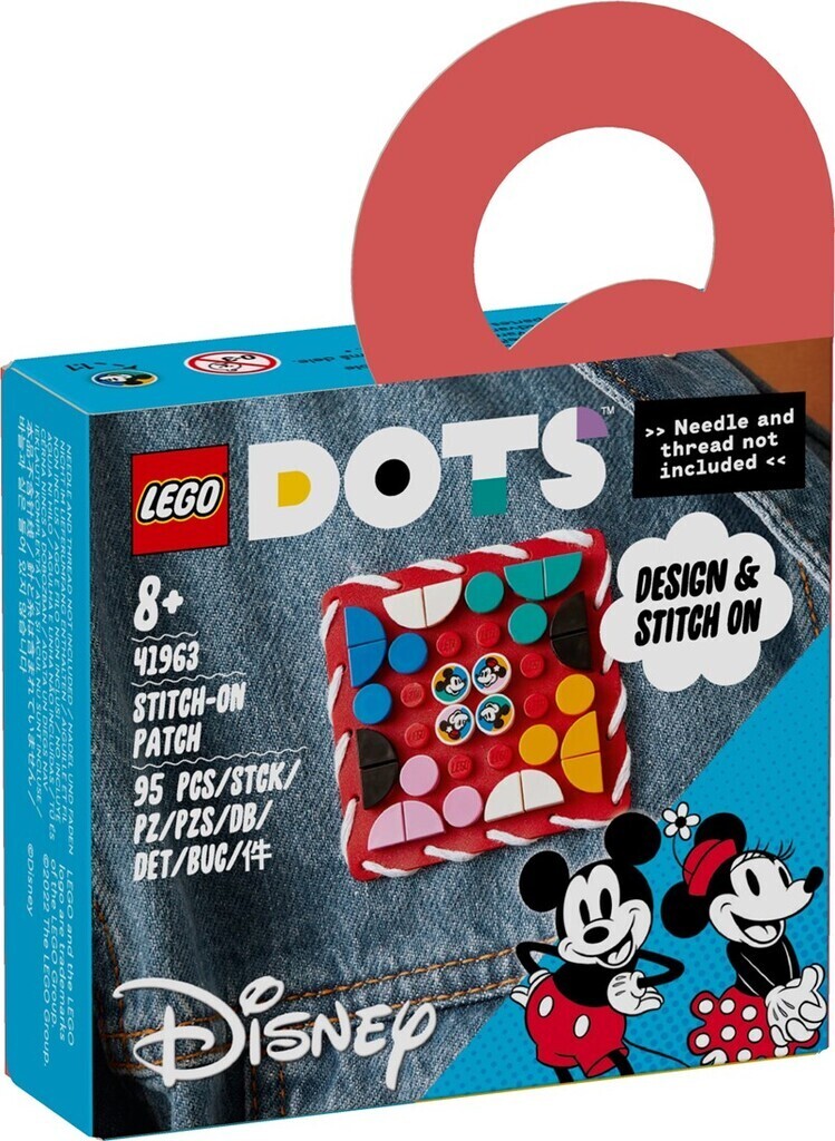 Lego Dots Mickey Mouse &amp; Minnie Mouse: Aufnäher 