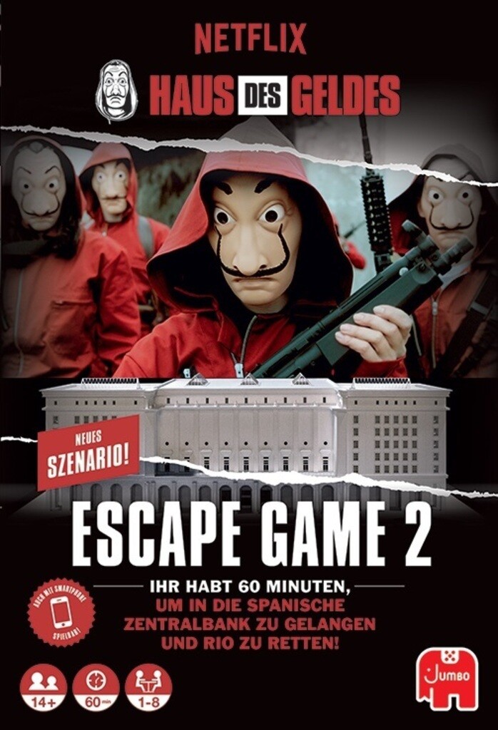 Jumbo Haus des Geldes – Escape Game 2
