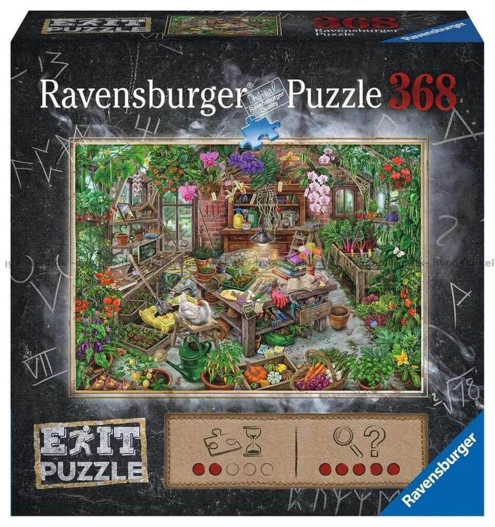 Ravensburger Escape Puzzle Im Gewächshaus 368 Teile