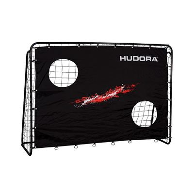 Hudora Fussballtor Trainer mit Torwand