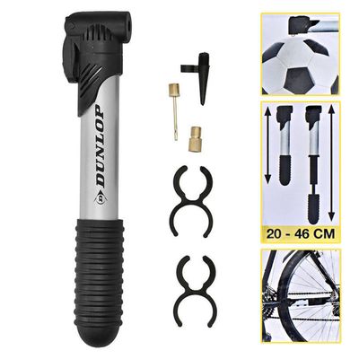 Mini pompe à vélo Dunlop