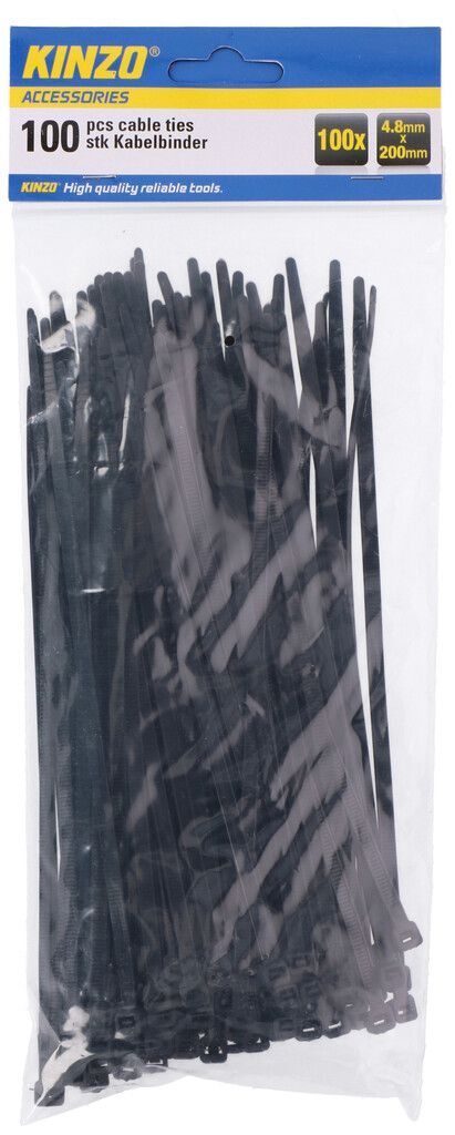 Kinzo Kabelbinder 100-teilig