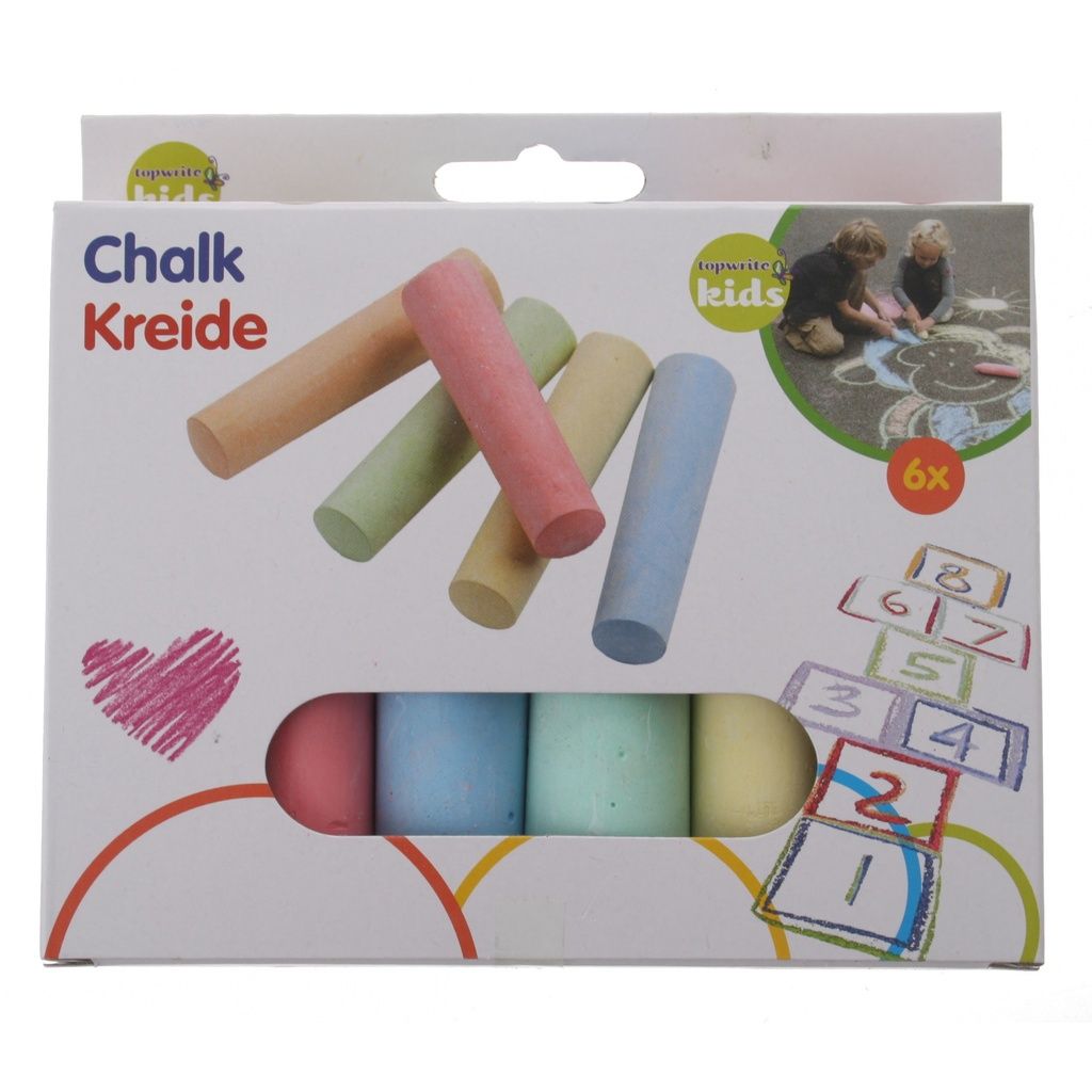 Eddy Toys Kreide 6tlg