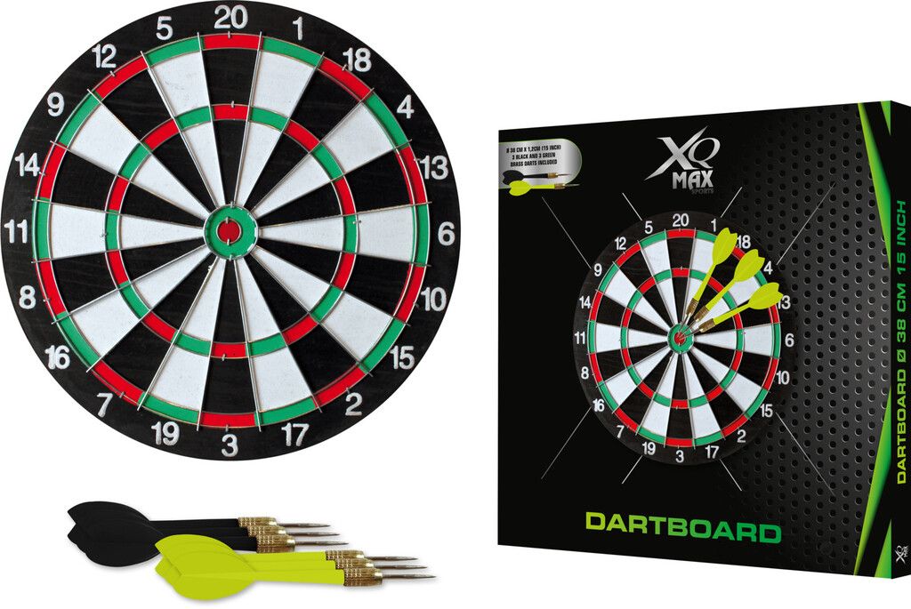 XQ Max Dartscheibe inkl 6 Pfeile