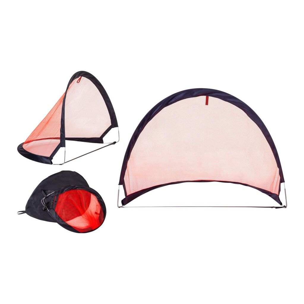 Pure2improve 2er Set Pop-Up Fussball Tor