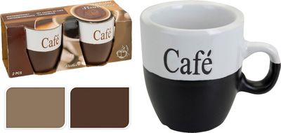 Excellent Houseware Expresso Tasse 2er Set